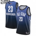 All-Star 2023 Trikot Team 1 Lauri Markkanen 23 Nike Blau Swingman - Kinder